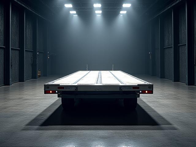 Standard 53 foot flatbed trailer