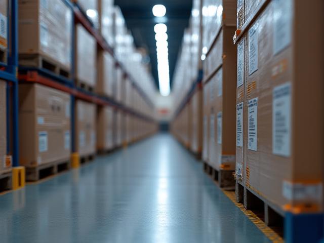 Organized consolidation point for returned goods in MN
